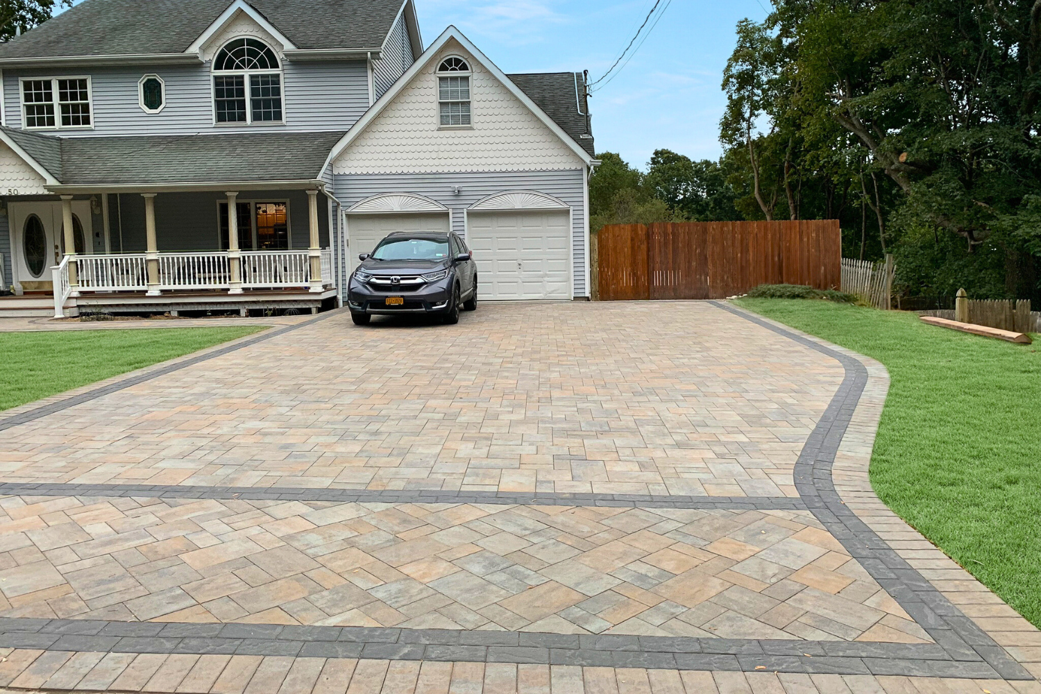 Elegant driveway installation NY