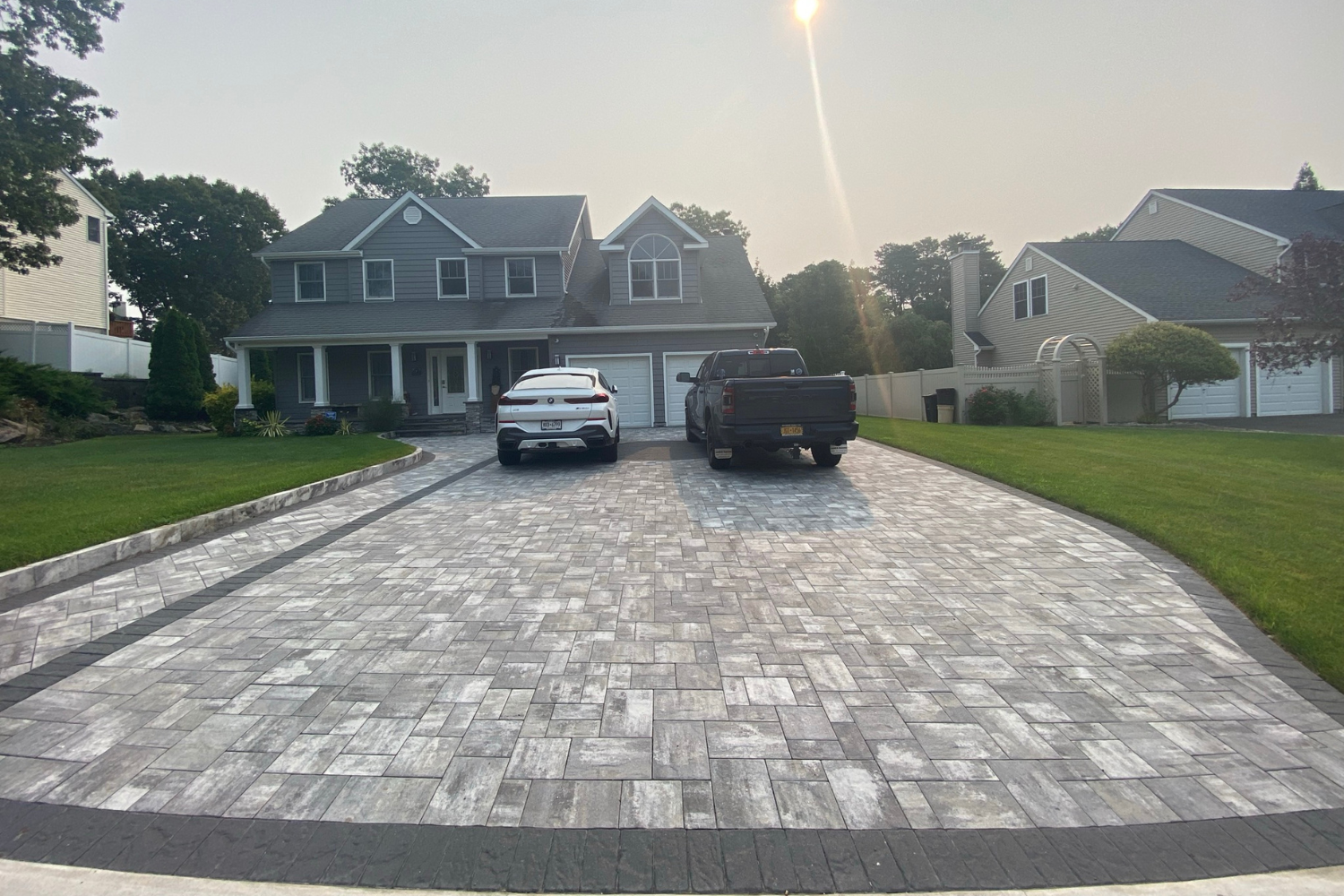 Driveway apron expansion Long Island