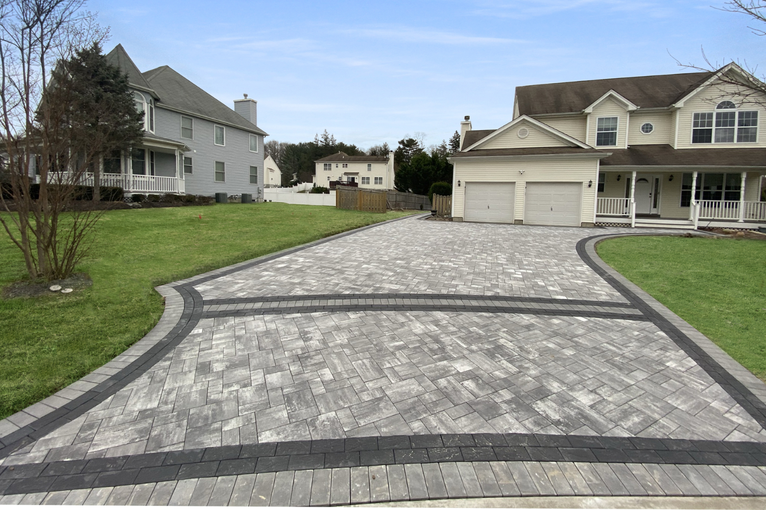 Decorative driveway pavers Long Island