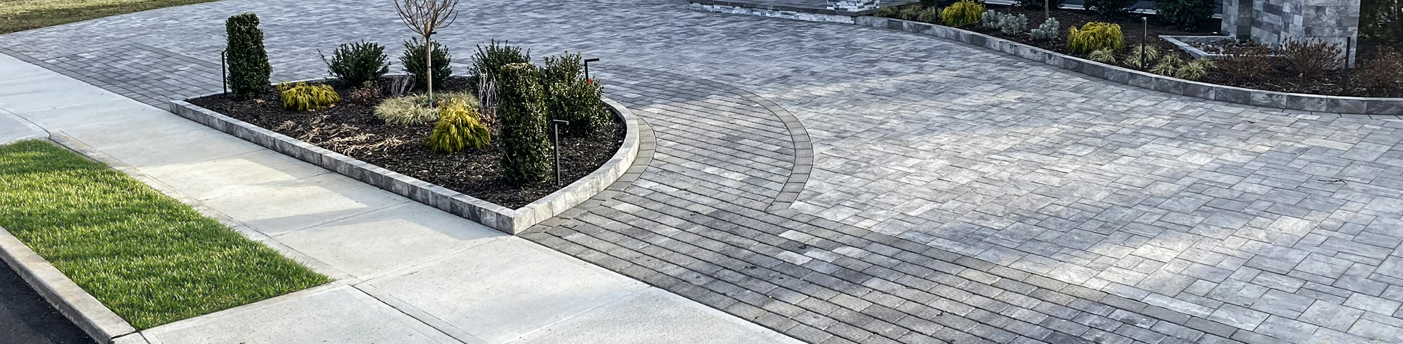 Flawless Masonry driveway installation