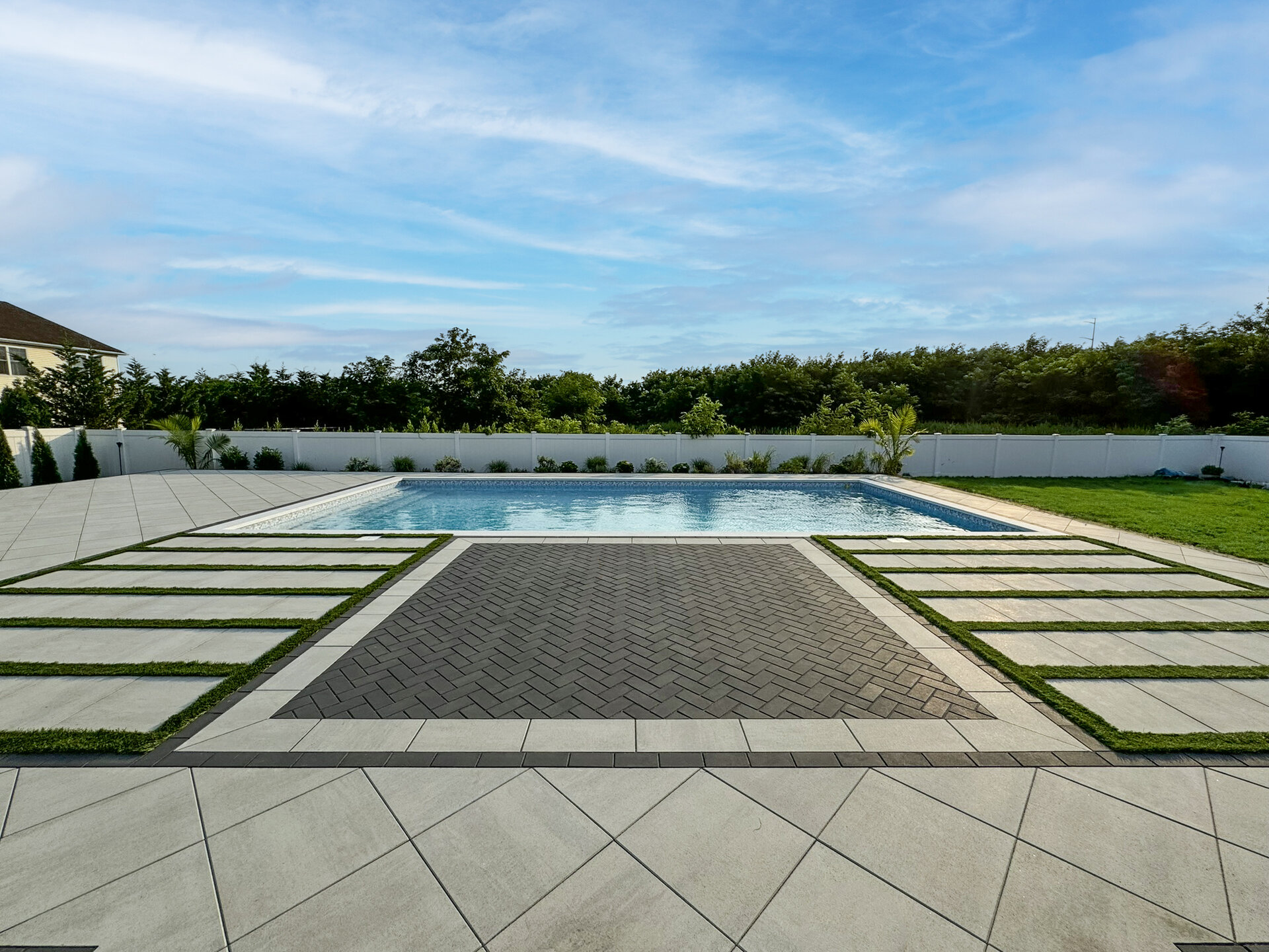 Outdoor living patio Long Island