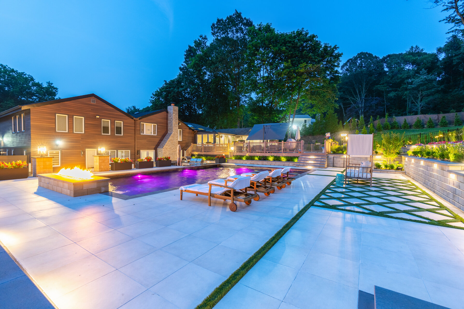 Custom patio design Suffolk County