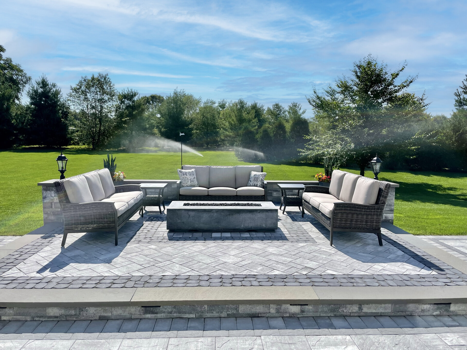 Decorative patio pavers Long Island